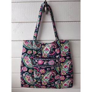 Vera Bradley Curvy Tote Petal Paisley
